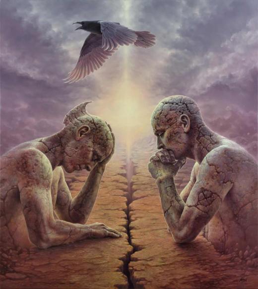 Tomasz Alen Kopera Art Bridging two perspectives